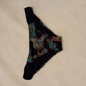 Aerin Rose Bikini Bottom Size XL Floral Boho